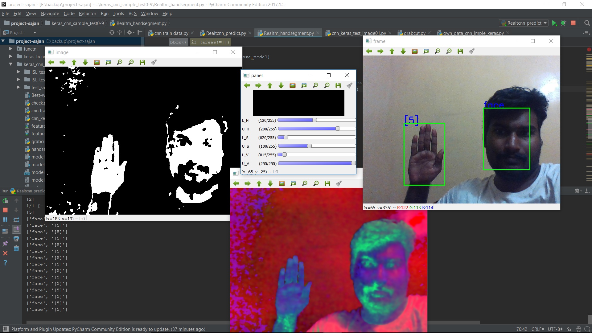 Indian Sign Language Recognition using CNN